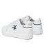 Patrizia Pepe Сникърси Patrizia Pepe PJ210.06 Bianco/Nero