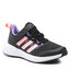 adidas Cipő adidas Fortarun 2.0 Cloudfoam Sport Running Elastic Lace Top Strap Shoes HR0289 Fekete