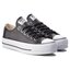Converse Кецове Converse Ctas Lift Clean Ox 561681C Black/Black/White