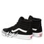 Vans Sneakers Vans Sk8-Hi Flame VN0005UJBZW1 Suede Black/White