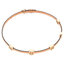 Tory Burch Гривна Tory Burch Miller Double-Wrap Bracelet 82720 Tory Gold/Vachetta 244