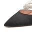 Rinascimento Pantofi cu toc subțire Rinascimento CAL0006460003 Nero B001