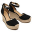 MICHAEL Michael Kors Espadrilles MICHAEL Michael Kors Kendrick Wedge 40S9KNMS2D Black