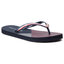 Tommy Hilfiger Flip flop Tommy Hilfiger Flat Beach Sandal Stripe Print FW0FW04043 Rwb 020