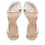 Stuart Weitzman Sandalen Stuart Weitzman Nudistcurve 100Sanda SA178 Platino