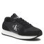 Calvin Klein Jeans Сникърси Calvin Klein Jeans Runner Sock Laceup Ny-Lth YM0YM00553 Black 01H