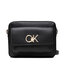 Calvin Klein Дамска чанта Calvin Klein Re-Lock Camera Bag With Flap Pbl K60K609397 BAX