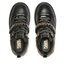 KARL LAGERFELD Sneakersy KARL LAGERFELD KL63540E Black Lthr W/Gold
