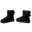 Ugg Pantofi Ugg W Mini Bailey Bow II 1016501 W/Blk