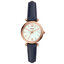 Fossil Часовник Fossil Carlie ES4502 Navy/Rose Gold