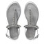 Stuart Weitzman Sandalen Stuart Weitzman Goldie Jelly SA027 Silver Tonal