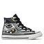 Converse Plátenky Converse Ctas Hi 372729C White/Black/Gold
