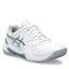 Asics Pantofi Asics Gel-Dedicate 8 Clay 1042A255 White/Pure Silver 101