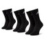 adidas Σετ 3 ζευγάρια ψηλές κάλτσες unisex adidas Cush Crw 3Pp DZ9357 Black/Black/White