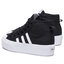 adidas Обувки adidas Nizza Platform Mid W FY2783 Cblack/Ftwwht/Ftwwht