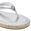 DKNY Еспадрили DKNY Tabatha K1206139 Sil/Wht Svw