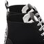 MICHAEL Michael Kors Sneakersy MICHAEL Michael Kors Edie Knit High Top 43S3NVFS1D Blk/Opticwht