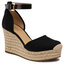 MICHAEL Michael Kors Espadrilles MICHAEL Michael Kors Kendrick Wedge 40S9KNMS2D Black