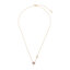 Michael Kors Colier Michael Kors Bril Heart Neck MKC1520A2791 Rose Goldred Clear