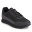 Calvin Klein Jeans Sportcipő Calvin Klein Jeans Retro Runner Laceup YM0YM00712 Triple Black BEH