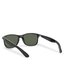 Ray-Ban Occhiali da sole Ray-Ban 0RB4202 606971 Matte Black On Black/Dark Green