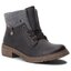 Rieker Outdoorová obuv Rieker 74234-00 Schwarz Kombi