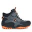 Geox Cizme de zăpadă Geox Jr New Savage B Abx J261WB 050BU C0904 S Dk Grey/Orange