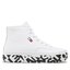 Tommy Jeans Sneakers Tommy Jeans Cups. Print Logo Mid EN0EN02065 White 0K4