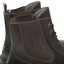 Tommy Hilfiger Kotníková obuv s elastickým prvkem Tommy Hilfiger Hilfiger Lth Lace Up Chel Boot FM0FM04204 Cocoa GT6
