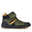 Geox Sneakers Geox J Weemble Boy J26HAA 0MEFU C0099 M Military/Yellow