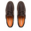 Timberland Pantofi Timberland Cedar Bay Boat Shoe TB0A29YG931 Dk Brown Full Grain