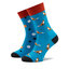 Funny Socks Klasické ponožky Unisex Funny Socks Fox SM1/10 Modrá