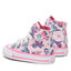 Converse Plátěnky Converse Ctas 1V Hi A01006C Pink Foam/Pink/University Blue