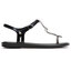 Melissa Szandál Melissa Solar + Bo.Bo Ad 33283 Black/Silver 50545