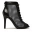 Clara Barson Polokozačky Clara Barson PAOLA LS4937-39B Black