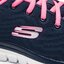 Skechers Topánky Skechers Get Connected 12615/NVHP Navy/Hot Pink