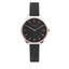 Obaku Uhr Obaku Kaffe V257LHVNRB Black/Black