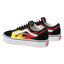 Vans Teniși Vans Old Skool VN0A38G1PHN1 (Flame)Black/Black/Tr Wht