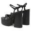 DeeZee Sandále DeeZee F8914-8 Black