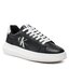 Calvin Klein Jeans Sneakers Calvin Klein Jeans Chunky Cupsole Laceup Mon Lth Wn YW0YW00823 Black BDS