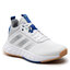 adidas Обувки adidas Ownthegame 2.0 K GW1553 Cloud White/Silver Metallic/Royal Blue