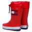 Tommy Hilfiger Γαλότσες Tommy Hilfiger Rain Boot T3X6-30766-0047 M Red 300