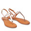 Tamaris Sandále Tamaris 1-28151-38 Rose Metallic 952
