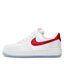 Nike Обувки Nike Air Force 1 '07 Ess Snkr DX6541 100 White/Arsity Red