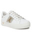 Patrizia Pepe Сникърси Patrizia Pepe PJ212.27 S Bianco/Platino