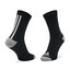adidas Set de 3 perechi de șosete lungi pentru copii adidas H44318 Black/White /Medium Grey Heather