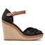 Tommy Hilfiger Espadrilky Tommy Hilfiger Elena 56D FW0FW00905 Black 990