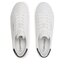Calvin Klein Sneakersy Calvin Klein Vulc Lace Up HW0HW01681 White / Black 0K4
