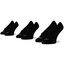 Fila 3 pár/csomag unisex bokazokni Fila Calza Ghost F1278/3 Black