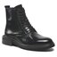 Calvin Klein Kozačky Calvin Klein Lace Up Boot Br Lth HM0HM00669 Pvh Black BEXx